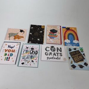 Lot of 8 Graduation Cards